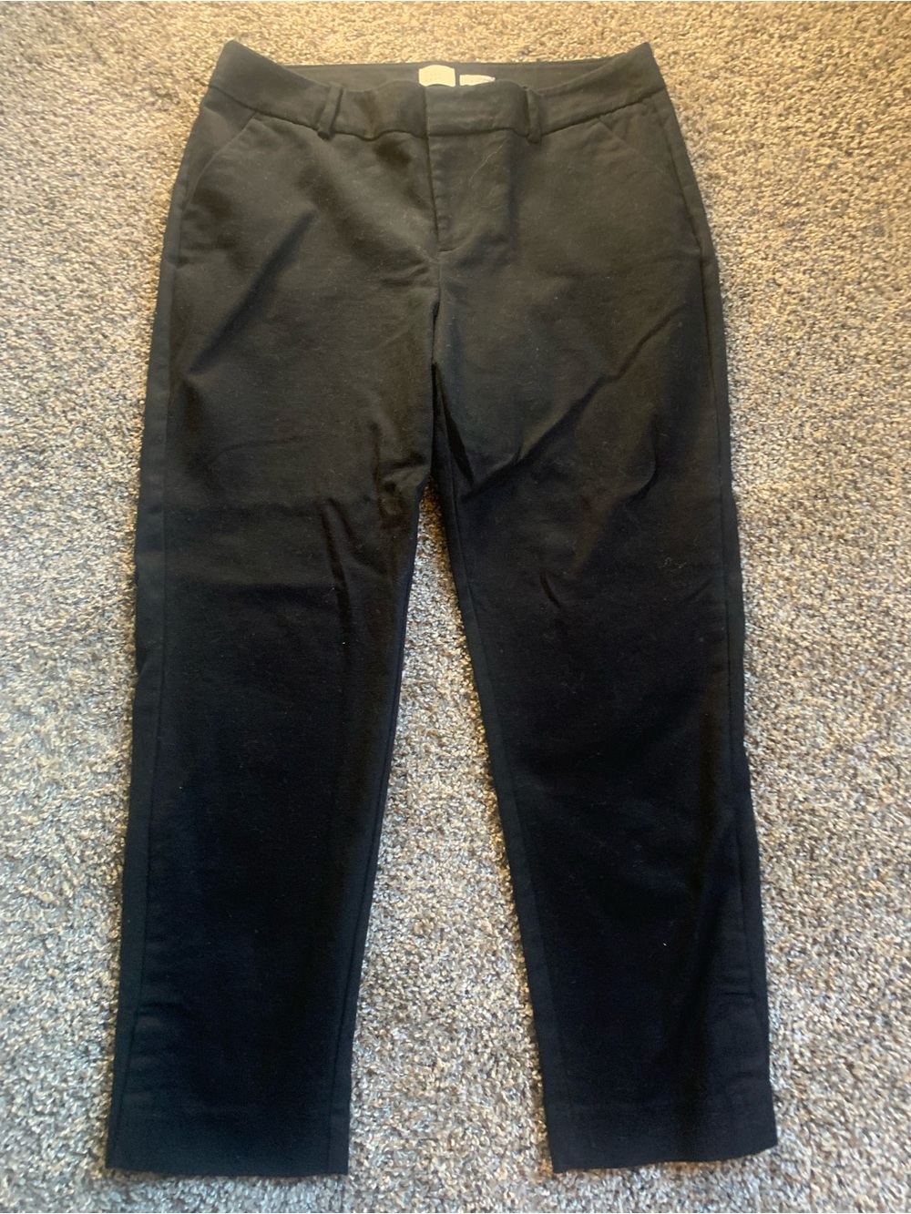 a new day Black Womens Dress Pants-Capri